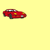 Animated Corvette