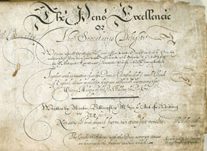 Elizabethan document