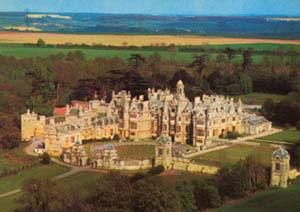 harlaxton arial view