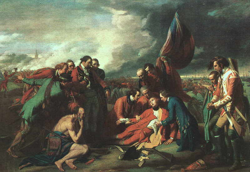 Benjamin West, The Death of Wolfe, 1770