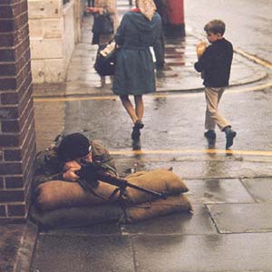 British soldier, Belfast