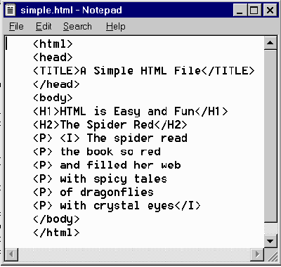 A Simple ASCII editor